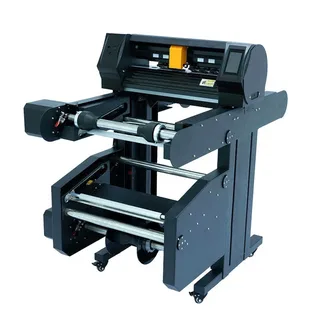Sticker cutting plotter machine